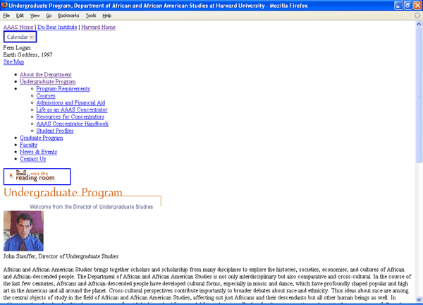 AAAS site no css