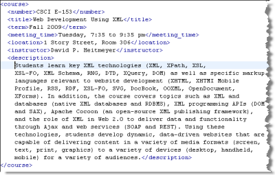 XML