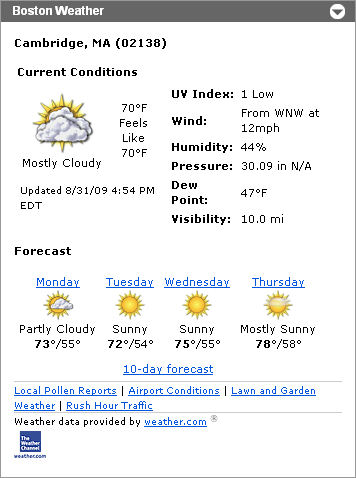 weather