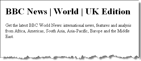 BBC RSS