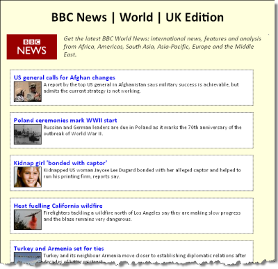 BBC RSS
